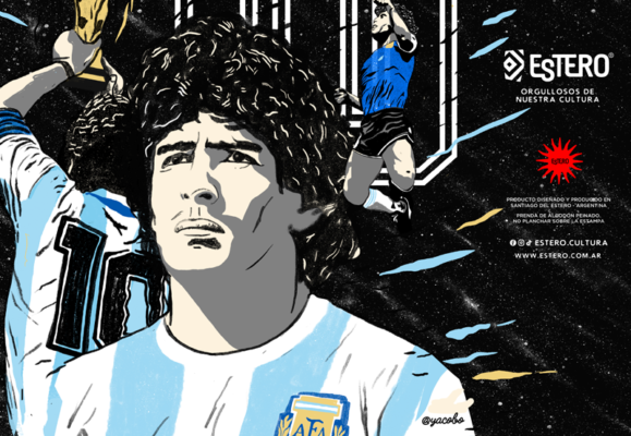 Remera Maradona